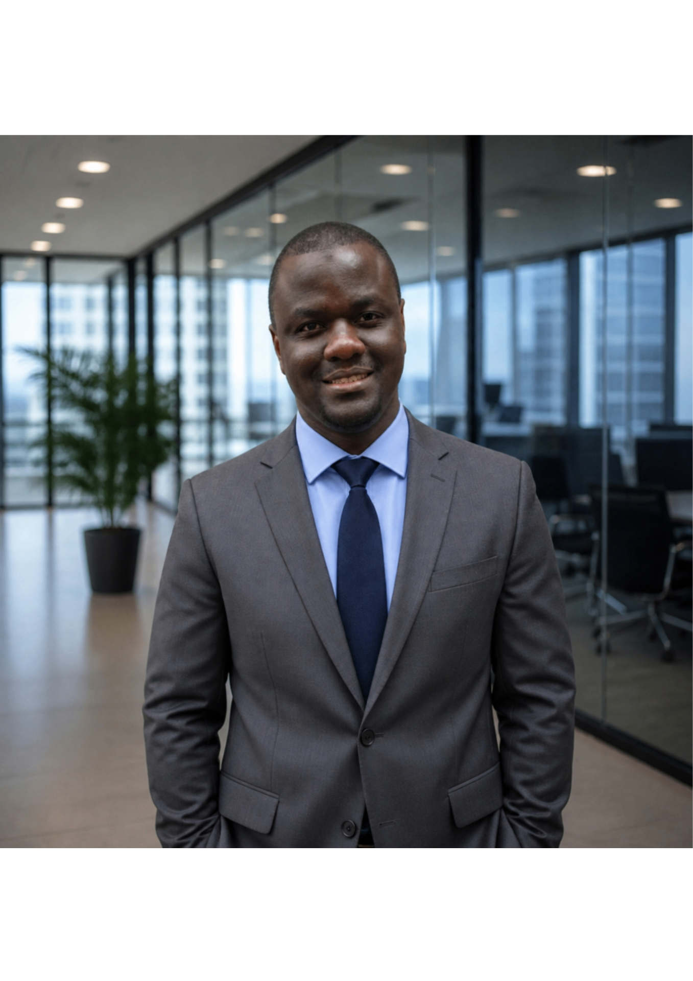 Portrait de Maître Mamadou Yattara, notaire à Vienne